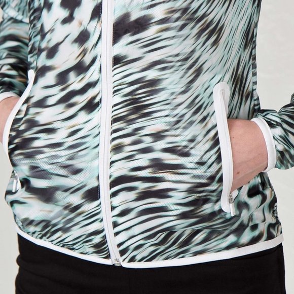 Nike Tech Hyperfuse Windrunner Jacket Light Aqua - Picture 13 of 14